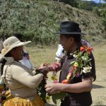 Vicepresidente David Choquehuanca en su visita al municipio de Caranavi, departamento de La Paz.